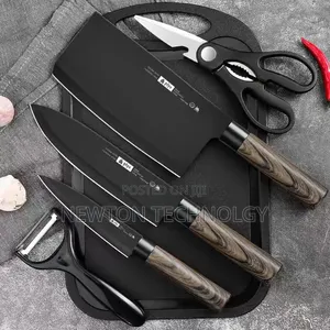 7pcs Kitchen Knife Set Sharp, Durable Easy to Use