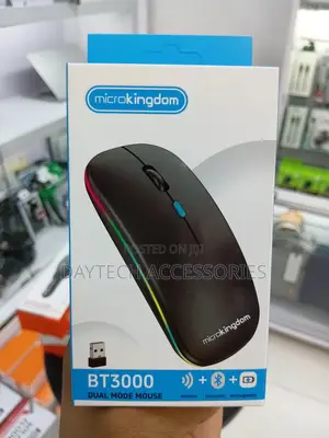 Microkingdom 2.4g Rechargeable Wireless Bluetooth Mouse Bt3000
