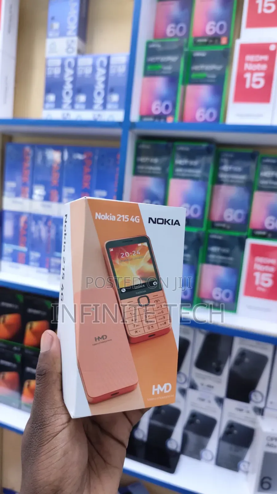 New Nokia 215 Black