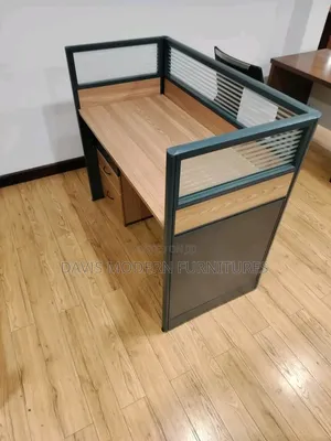A Single Modern Cubicles Workstation
