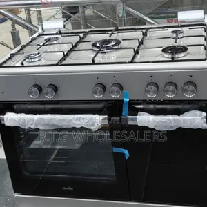 Simfer 5 Gas Burner 90x60 Cooker Fb9504segr