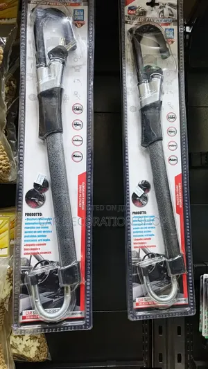 Antitheft Lock Designed 2 Secure Steering Wheel 2brake Or Clutch Pedal