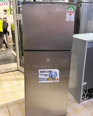 Bruhm 120l Double Door Fridge – Compact Efficient Cooling