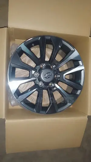 Rims 18 Inch Gunmatel Machine Face Et+25 H*Pcd 6x139.7 Cb 106.1