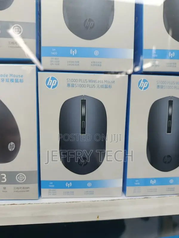 Hp S1000 Silent Wireless Optical Mouse