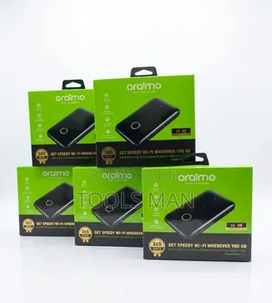 Oraimo 4g Lte Portable Mifi Hotspot - Supports 8 Devices.