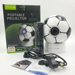 Calus H20 Sphere Portable Smart Wifi Projector - Football Design.