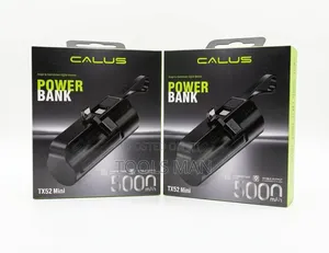 Calus Tx52 Mini 5000mah Portable Power Bank Type-C Built-in Charger.
