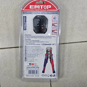 Emtop Intelligent Voltage Detecting Wire Stripper Non Contact Voltage