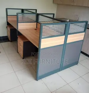 Office Workstation : JFL-8004-24- 4 Way Workstation