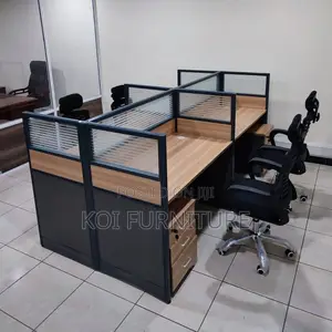 Office Workstation : JFL-8004-24- 4 Way Workstation
