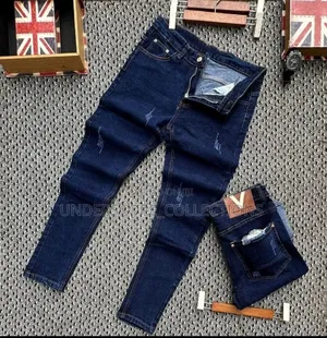 Men High Premier Denim Pants