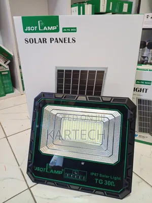 Jsot Tg-300 300w Tg 300w Ip67 Outdoor Solar Flood Lamp With Panel
