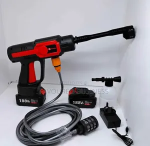 Ideal Car Wash Gun High Pressure Water Gun/ Recheargeable 2 Batteries