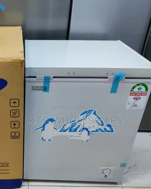 Ecomax Deep Freezer 119l With Free Fridge Guard