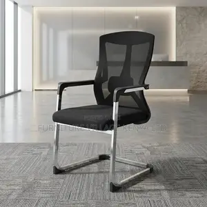 Fixed Bow Leg Mesh Training Office Chair.