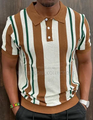 Men High Premium Stripped Tshirts