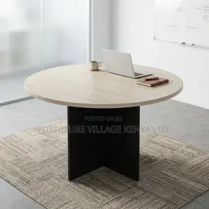 Customized Round Wooden Executive Meeting Table