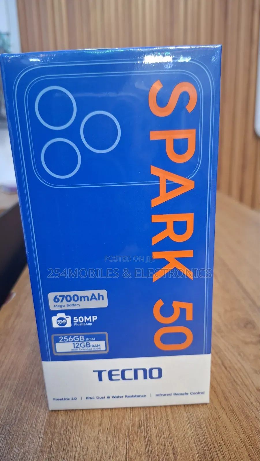 New Tecno Spark 50 128 GB Black