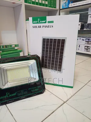 Jsot Js-tg 500 500w Ip67 Outdoor Solar Flood Lamp