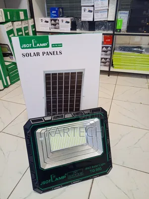 Jsot Js-tg 500 Watts Outdoor Ip67 Solar Security Floodlight With Panel
