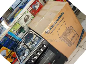 Electromate 50×55 Standing Cooker – 3 Gas + 1 Electric Burner