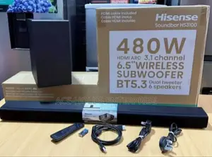480watts Hisense Wireless Soundbar Speaker 6.5" System - Hs3100