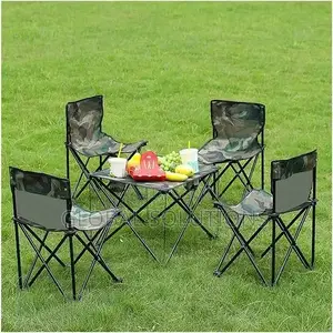 Portable 5-Piece Camouflage Camping Set