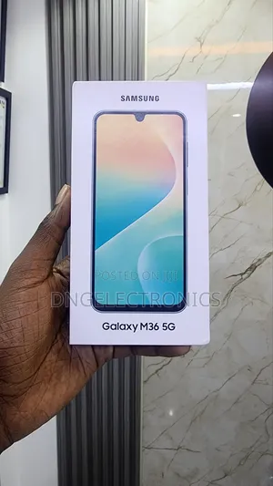 New Samsung Galaxy M36 5G 128 GB Black