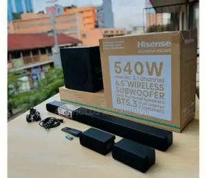 5.1ch - Hisense Hs5100 Soundbar Speaker System - 540w