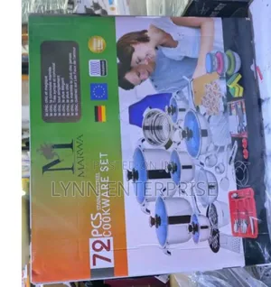 Marwa Germany 72pcs Stainless Steel Cookware Set