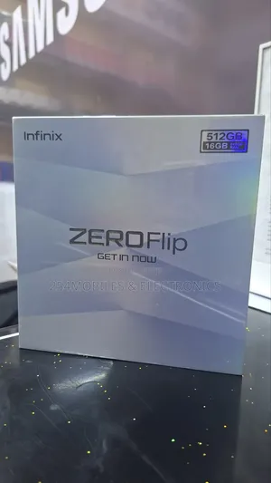 New Infinix Zero Flip 512 GB Black