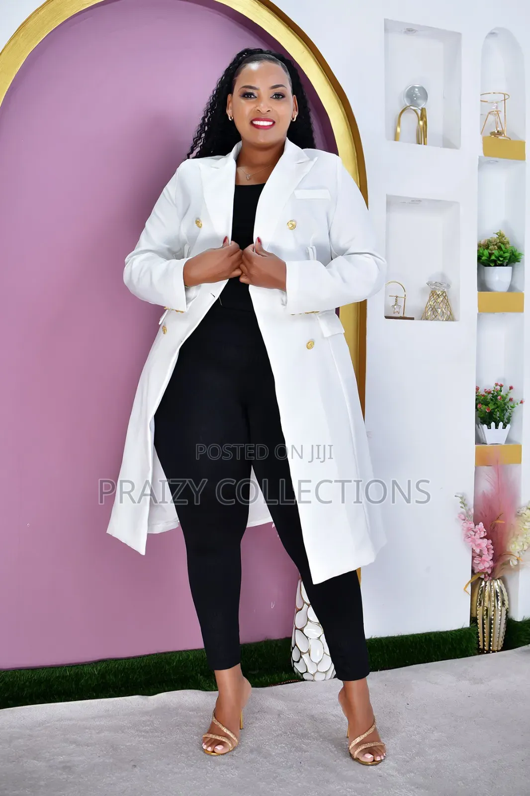Elegant Longline Blazer Design