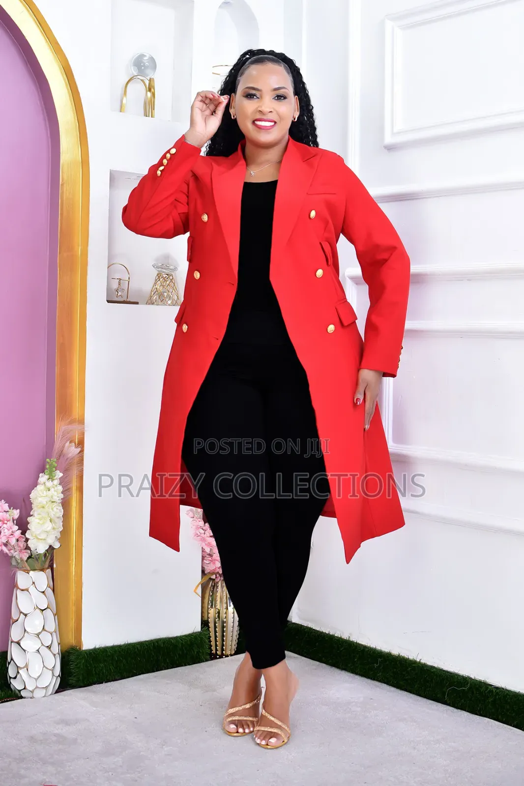Elegant Longline Blazer Design