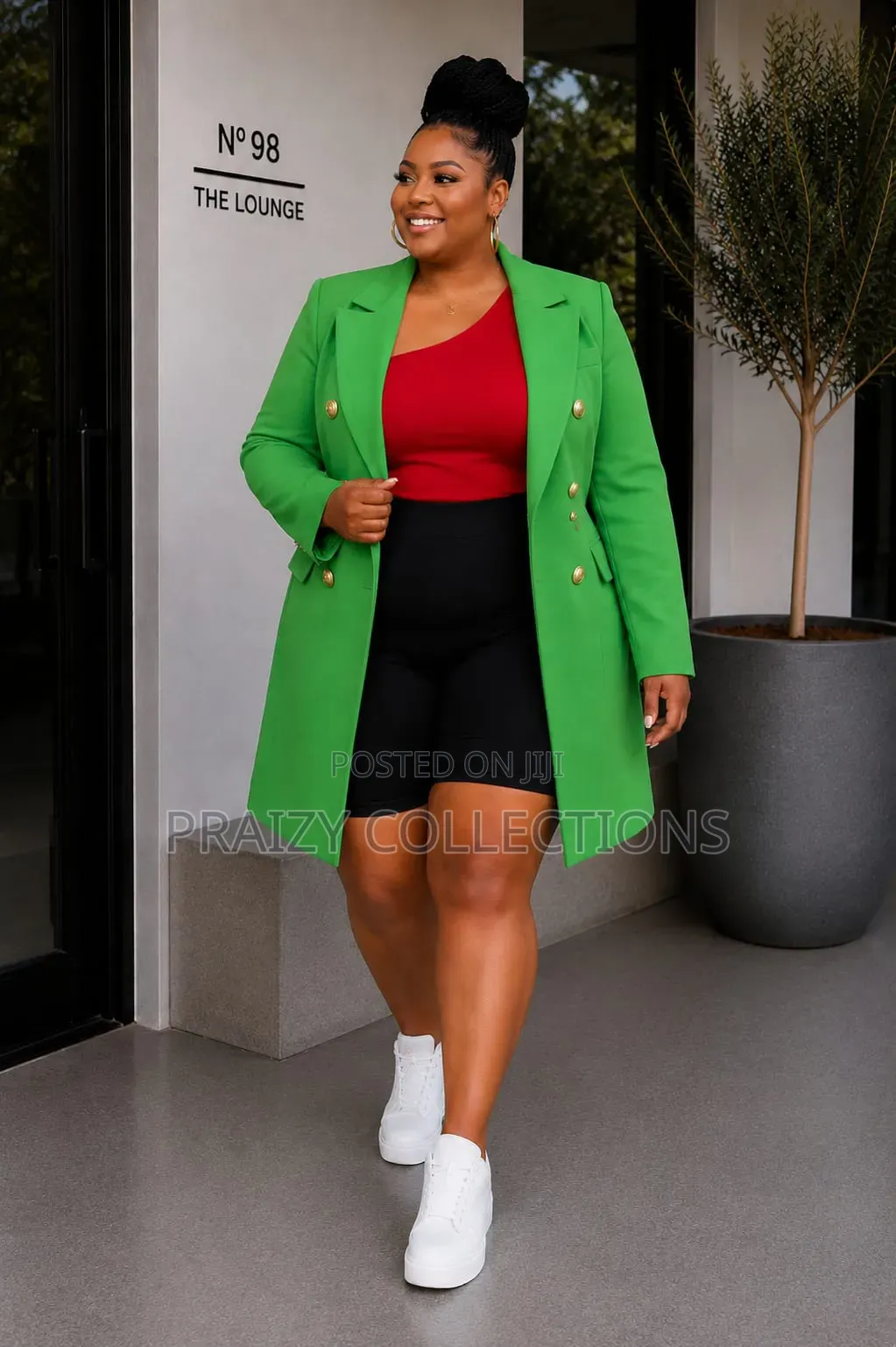 Elegant Longline Blazer Design
