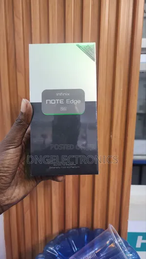 New Infinix Note Edge 256 GB Black