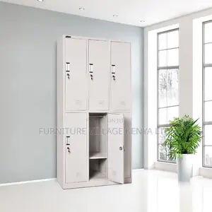 6-Door Fitness Storage Locker Storage Unit