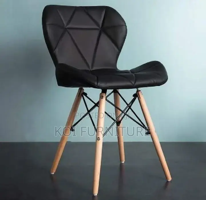 Dining Chairs; LDVV Studio Style Leather Dining Chairs