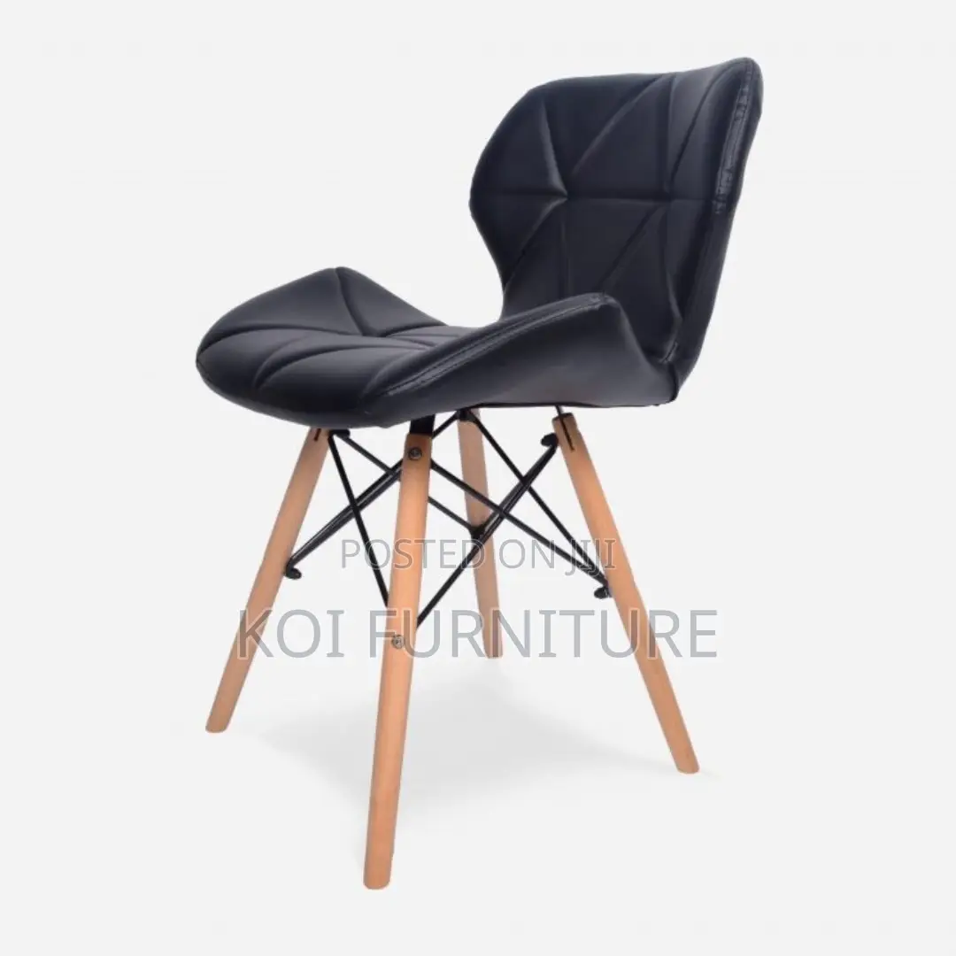 Dining Chairs; LDVV Studio Style Leather Dining Chairs