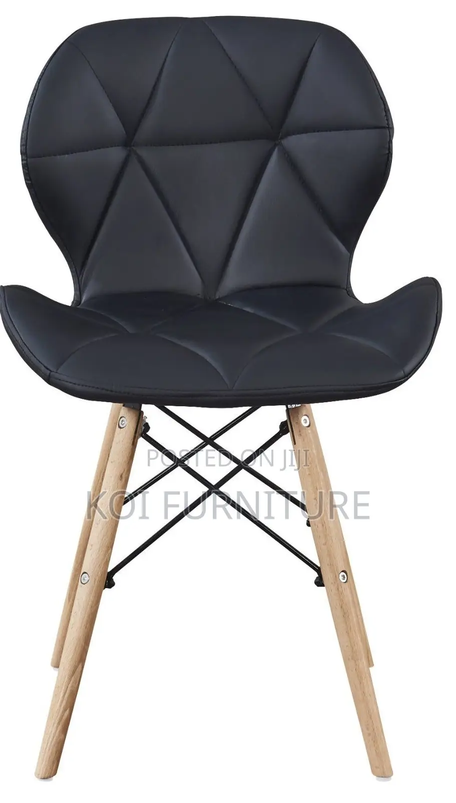 Dining Chairs; LDVV Studio Style Leather Dining Chairs