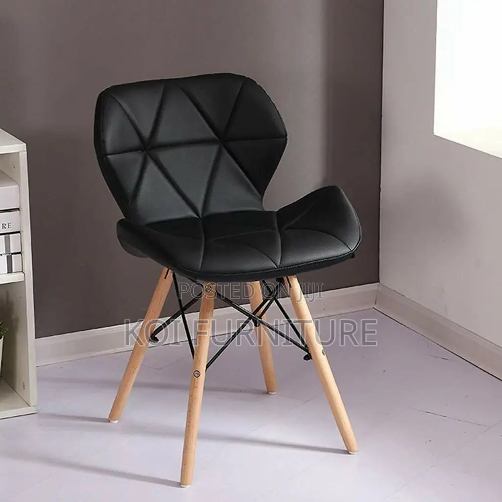 Dining Chairs; LDVV Studio Style Leather Dining Chairs