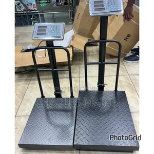 Digital Platform Weighing Scale With Guards