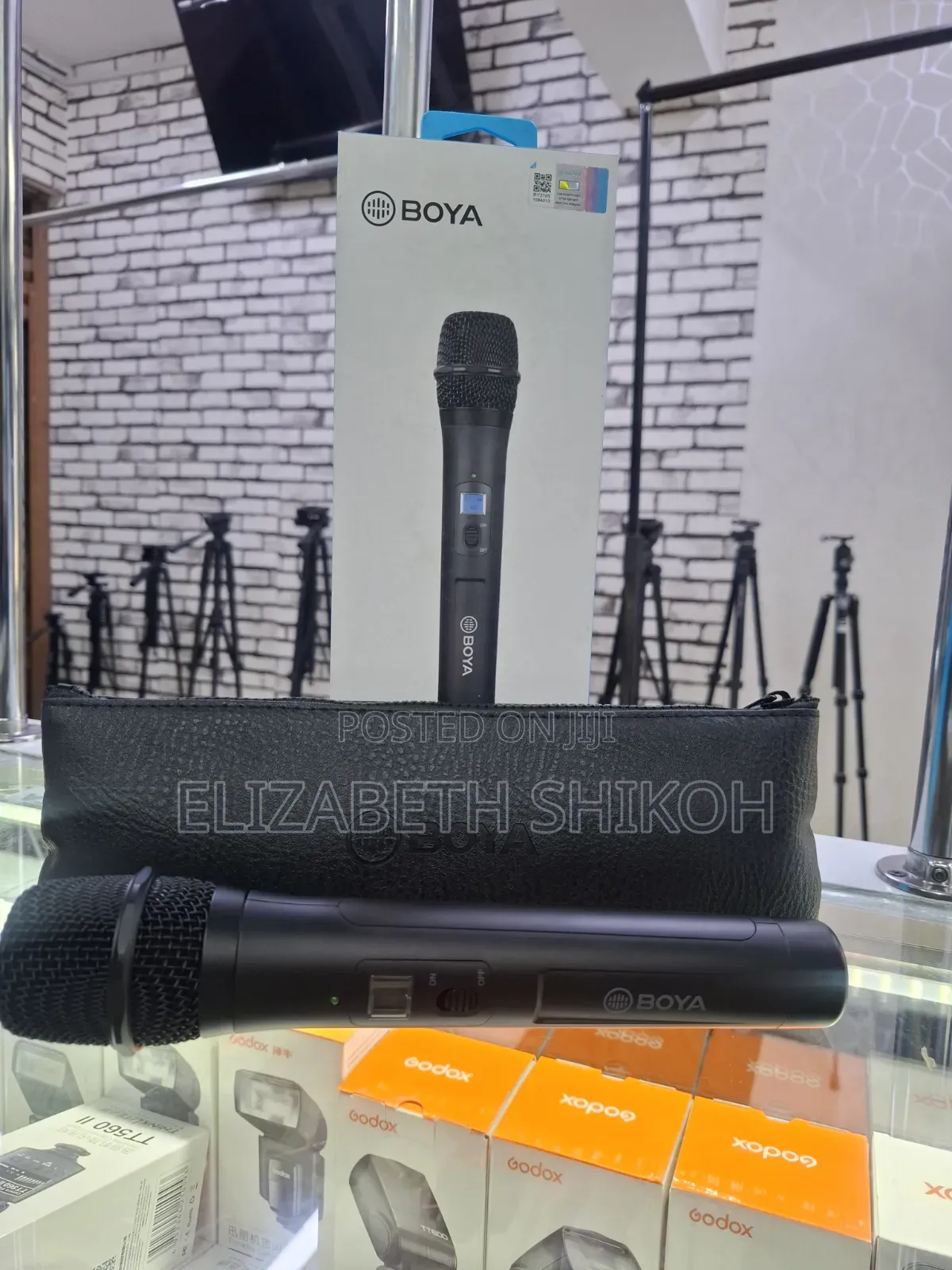 Boya by-Whm8 Pro Wireless Handheld Microphone System
