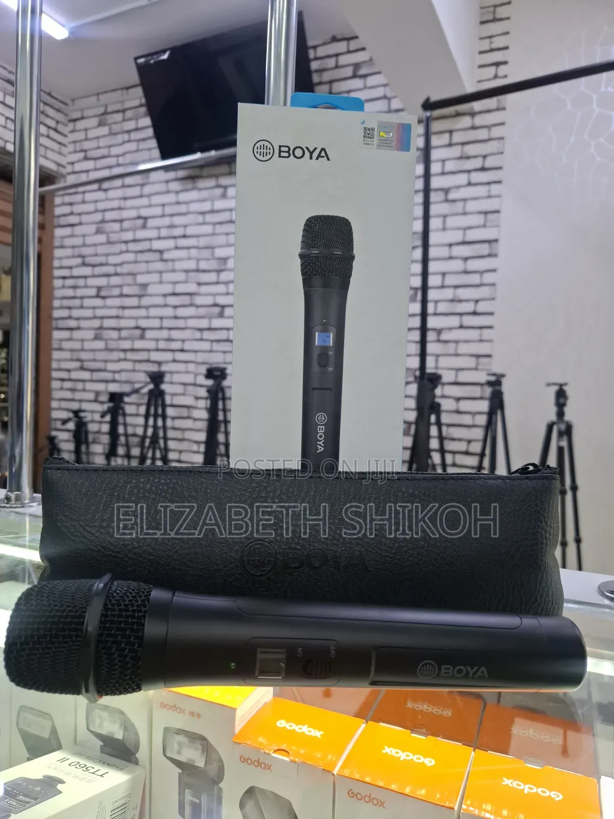 Boya by-Whm8 Pro Wireless Handheld Microphone System