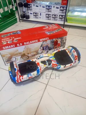 Smart 6.5” Self Balancing Hoverboard Scooter With Bluetooth