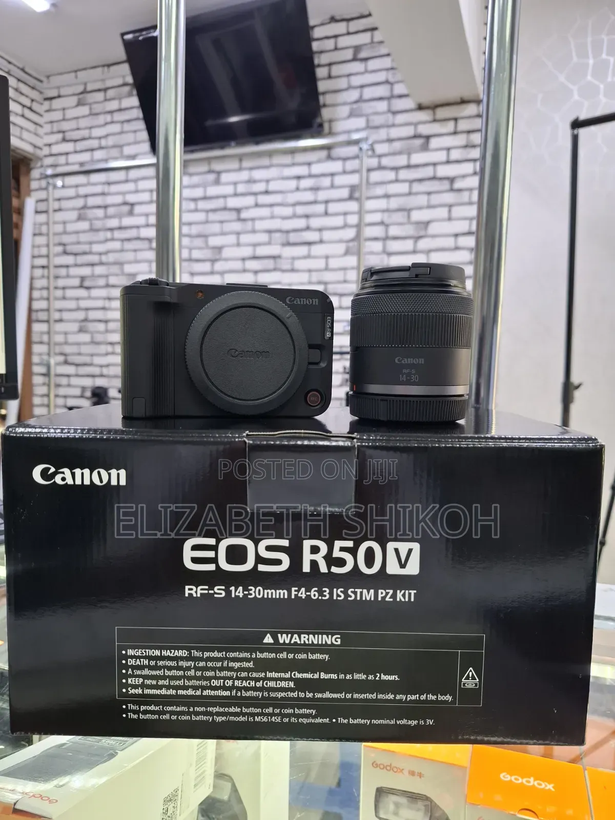 Canon Eos R50 v Compact Mirrorless Camera for Video