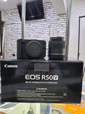 Canon Eos R50 v Compact Mirrorless Camera for Video