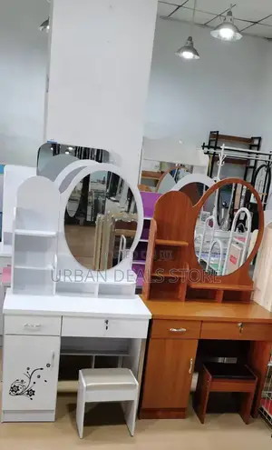 White Executive Modern Dressing Table
