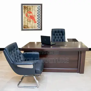 Office Desk; A4e14 Mahogany 1.6 Meters Executive Office Desks