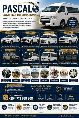 Reliable Car Hire & Chauffeur Services In Kenya